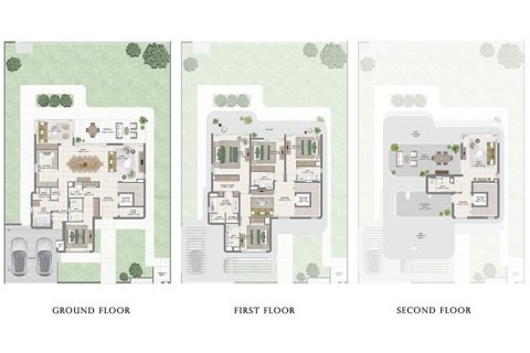 Villa de 4 dormitorios en Dubai Hills Estate, UAE No. 153558 3