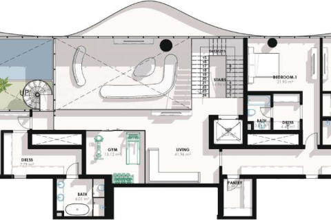 1 bedroom Apartment in Meydan, UAE No. 153450 14