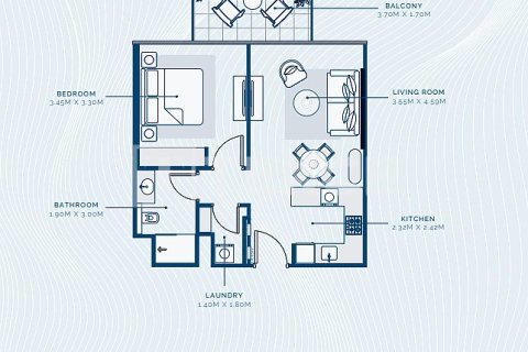 Appartement de 2 chambres à Dubai, UAE No. 136228 23