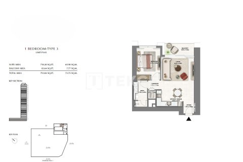 Apartment de 2 dormitorios en Dubai, UAE No. 135981 14
