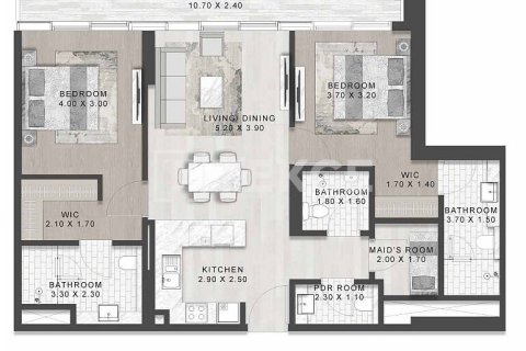Appartement de 2 chambres à Al Marjan Island, UAE No. 199589 14
