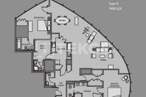 2 bedrooms Apartment in Dubai, UAE No. 99327 23