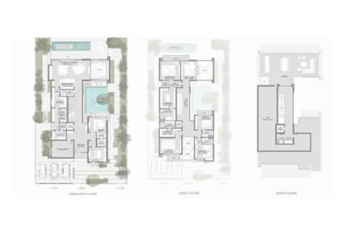 Villa de 4 chambres à Jumeirah Golf Estates, UAE No. 153539 14