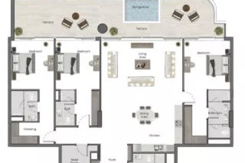 Appartement de 1 chambre à Nadd Al Sheba, UAE No. 153541 11