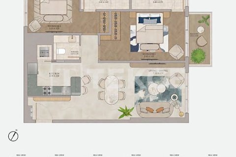 Appartement de 2 chambres à Dubai, UAE No. 152565 16