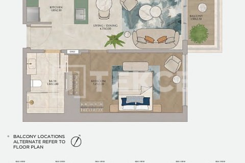 Appartement de 2 chambres à Dubai, UAE No. 152565 7
