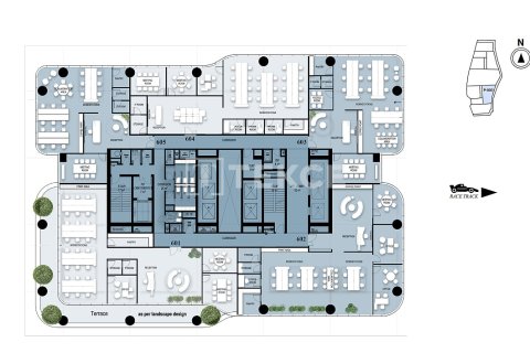 Office de 183m² à Dubai, UAE No. 167873 22