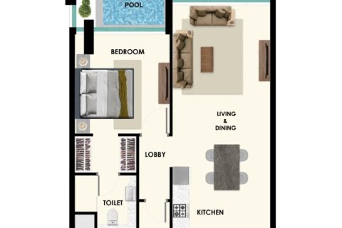1 bedroom Apartment in Meydan, UAE No. 153640 20