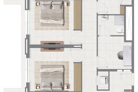 1 غرف نوم شقة في EMAAR South, الإمارات العربية المتحدة رقم 153576 14