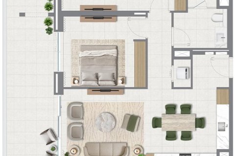 1 غرف نوم شقة في EMAAR South, الإمارات العربية المتحدة رقم 153576 13