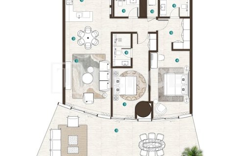 Apartment de 1 dormitorio en Al Marjan Island, UAE No. 64553 27