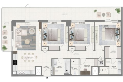 Apartment de 1 dormitorio en Mina Rashid, UAE No. 153644 4