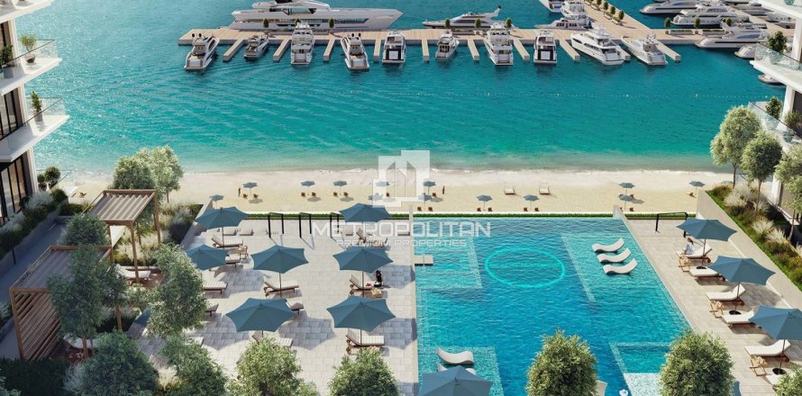4 غرف نوم شقة في EMAAR Beachfront, الإمارات العربية المتحدة رقم 128290