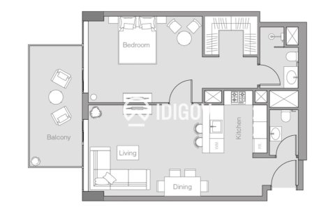 Appartement de 1 chambre à District 13, UAE No. 184774 18