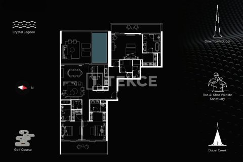 Apartment de 2 dormitorios en Meydan, UAE No. 219223 31