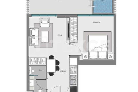 Apartment de 1 dormitorio en Arjan, UAE No. 126310 20