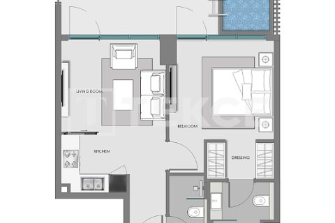 Apartment de 1 dormitorio en Arjan, UAE No. 126310 19