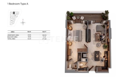1 bedroom Apartment in Dubai Land, UAE No. 216839 18