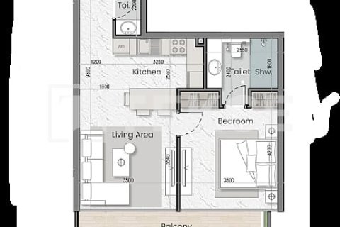 Appartement de 1 chambre à Jumeirah Village Circle, UAE No. 135500 25