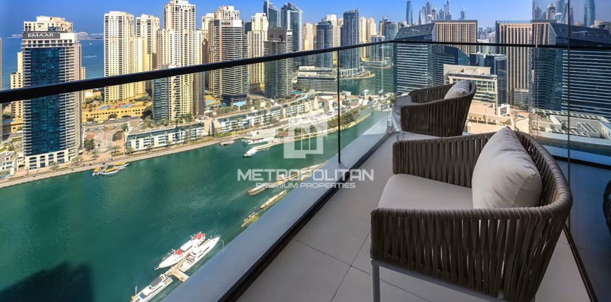 2 غرف نوم شقة في Vida Residences Dubai Marina, الإمارات العربية المتحدة رقم 128048