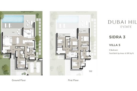 Villa de 3 chambres à Dubai Hills Estate, UAE No. 153721 3