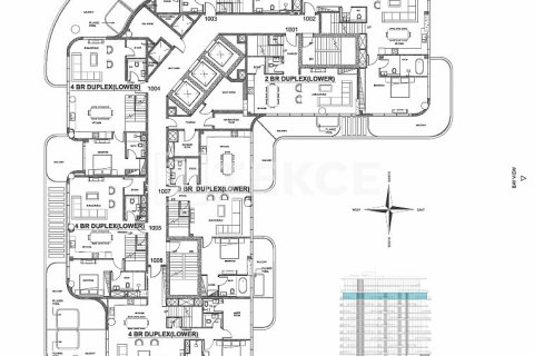 Appartement de 1 chambre à Dubai, UAE No. 208197 24