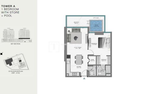 Apartment de 2 dormitorios en Dubai, UAE No. 133125 29