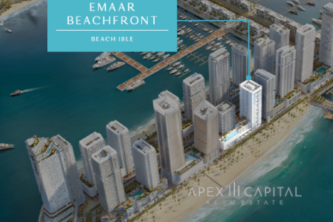 Квартира с 2 спальнями в EMAAR Beachfront, ОАЭ №4959 8