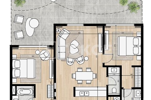 Apartment de 2 dormitorios en Al Marjan Island, UAE No. 99001 20
