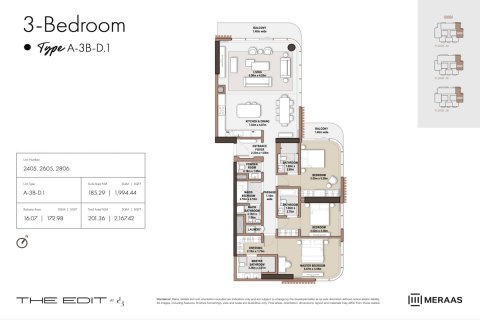 3 bedrooms Apartment in Dubai Design District, UAE No. 160632 23