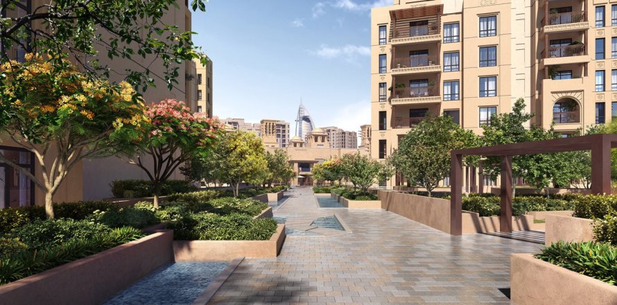 Квартира с 4 спальнями в Madinat Jumeirah Living, ОАЭ №1696