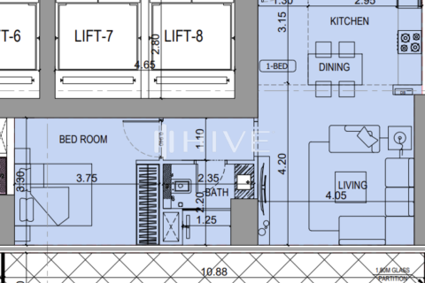 Appartement de 1 chambre à Dubai Science Park, UAE No. 41476 8