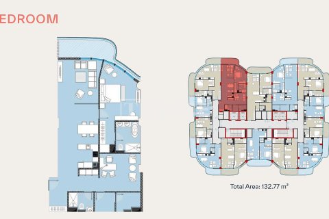 Apartment de 3 dormitorios en Dubai, UAE No. 152126 4