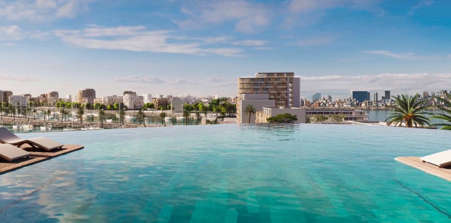 1 غرف نوم شقة في Maritime City, الإمارات العربية المتحدة رقم 215267