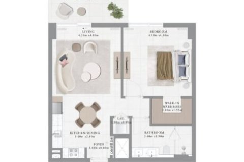 Квартира с 1 спальней в Mina Rashid, ОАЭ №153683 11