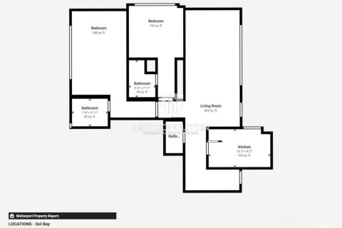 2 bedrooms Apartment in SOL Bay, UAE No. 129831 25