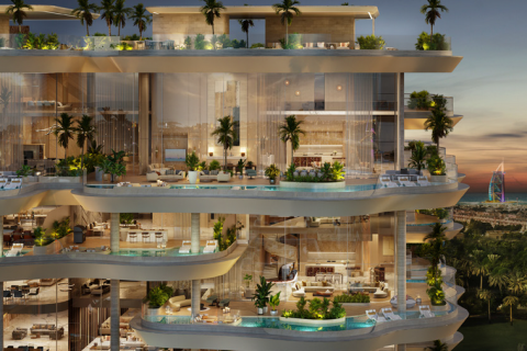 3 bedrooms Penthouse in CASA CANAL Al Safa, UAE No. 219857