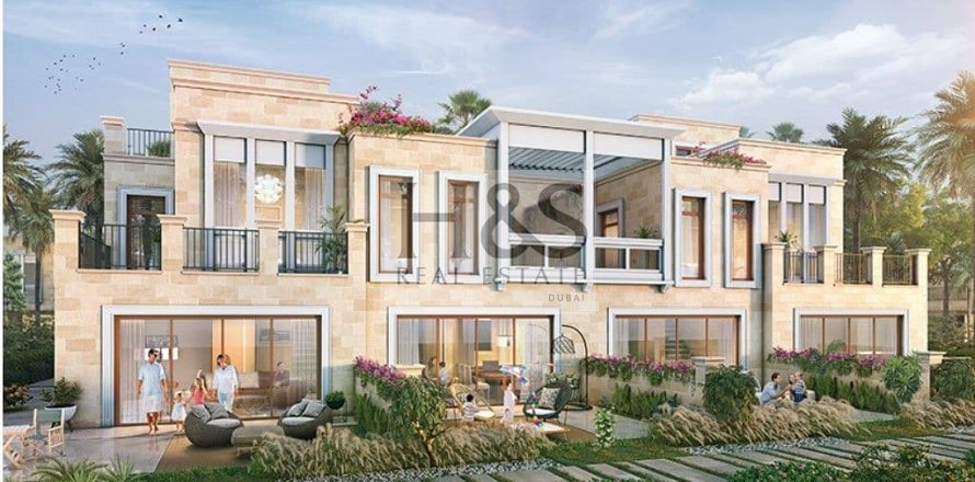 Таунхаус с 4 спальнями в Damac Lagoons, ОАЭ №112597