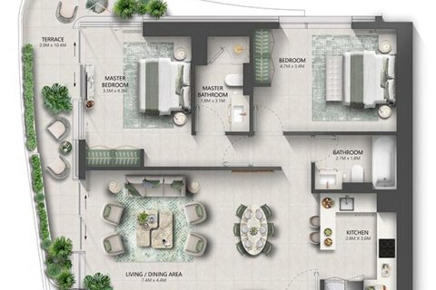 Appartement de 1 chambre à Maritime City, UAE No. 153573 17