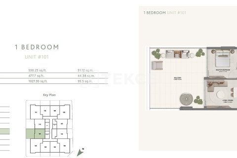 2 bedrooms Apartment in Meydan, UAE No. 107033 21