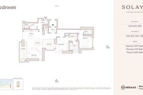 Apartment de 2 dormitorios en La Mer, UAE No. 153534 16