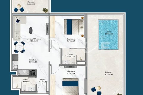 1 bedroom Apartment in Dubai Silicon Oasis, UAE No. 224384 30