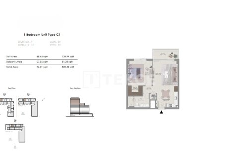 Apartment de 2 dormitorios en Mina Rashid, UAE No. 136226 15