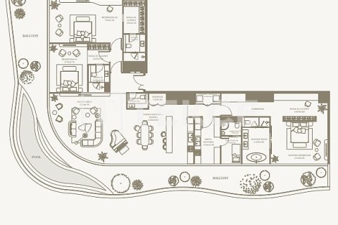 Penthouse de 3 chambres à Umm Al Quwain, UAE No. 144111 29