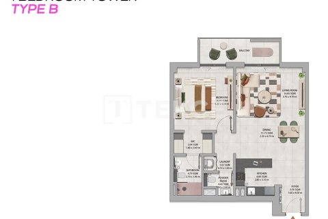 Appartement de 3 chambres à Dubai Land, UAE No. 167872 29