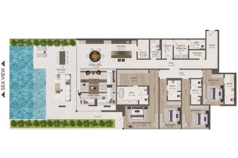 1 bedroom Apartment in Dubai, UAE No. 153550 5
