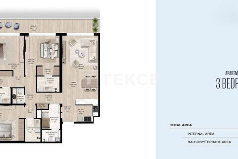 Apartment de 2 dormitorios en Abu Dhabi, UAE No. 185105 18
