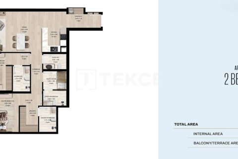 Apartment de 2 dormitorios en Abu Dhabi, UAE No. 185105 17