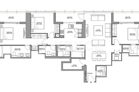Apartment de 4 dormitorios en Dubai, UAE No. 135332 17