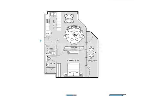 Appartement de 3 chambres à Dubai, UAE No. 127533 20